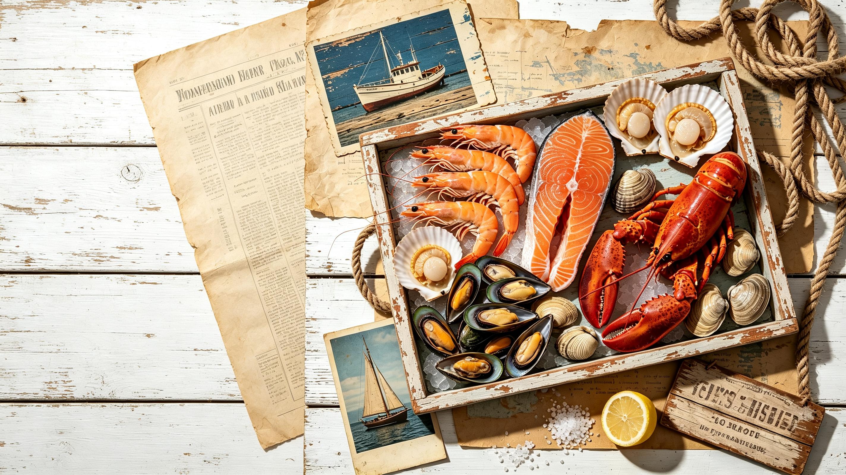 Seafood From<br>
The Wild Coast